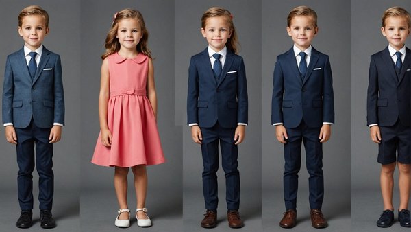 Comment choisir une robe ou un costume élégant pour enfants
